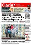 Regina tapa diario Clarin