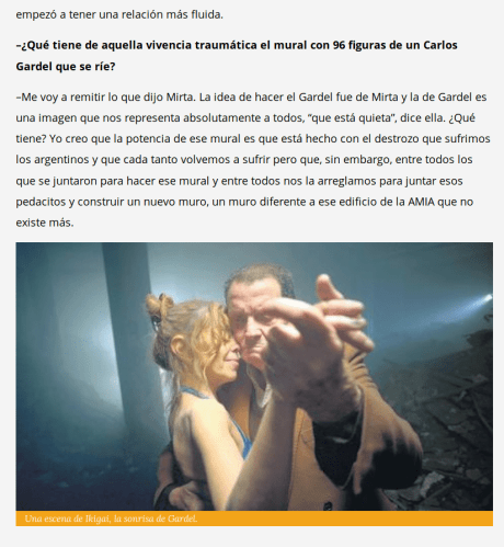 Regina Satz Bailando en Ikigai