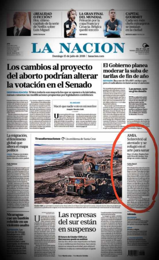 Regina-Satz La Nacion 1